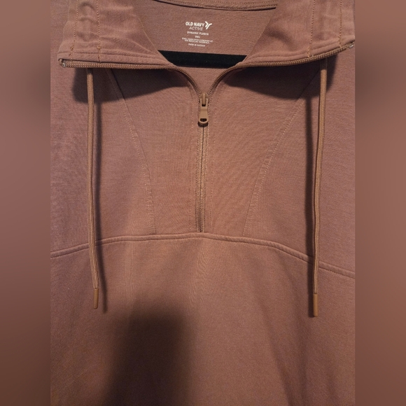 Old Navy Active Dynamic Fleece size XXL Half-Zip Sweater - Mauve - Picture 2 of 9